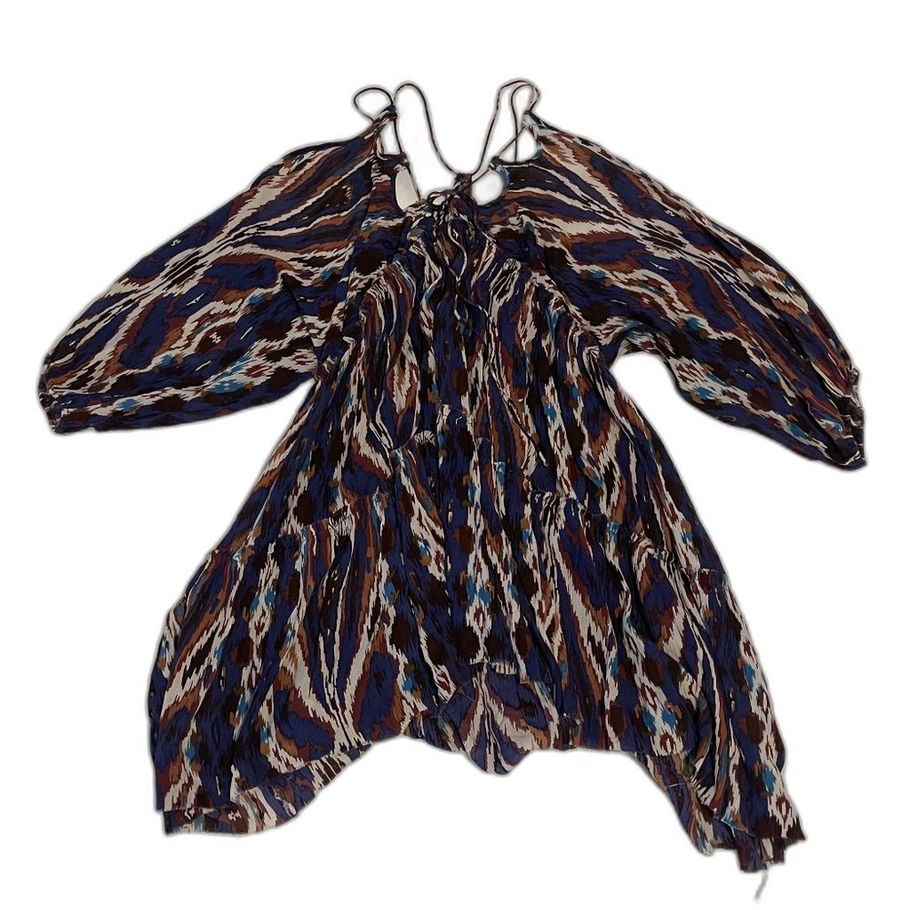 Free People Monarch Mini Cold Shoulder Dress Size XS NWT - Picture 3 of 8